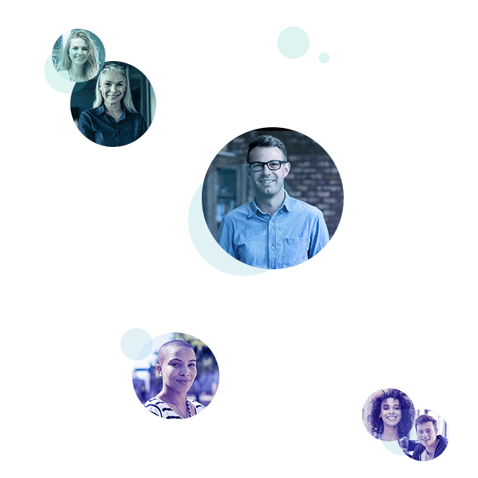 Bubbles mit verschiedenen Personen 1