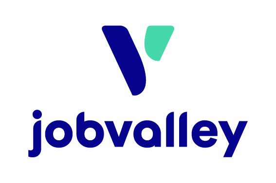 jobvalley Logo in der vertikalen Ansicht