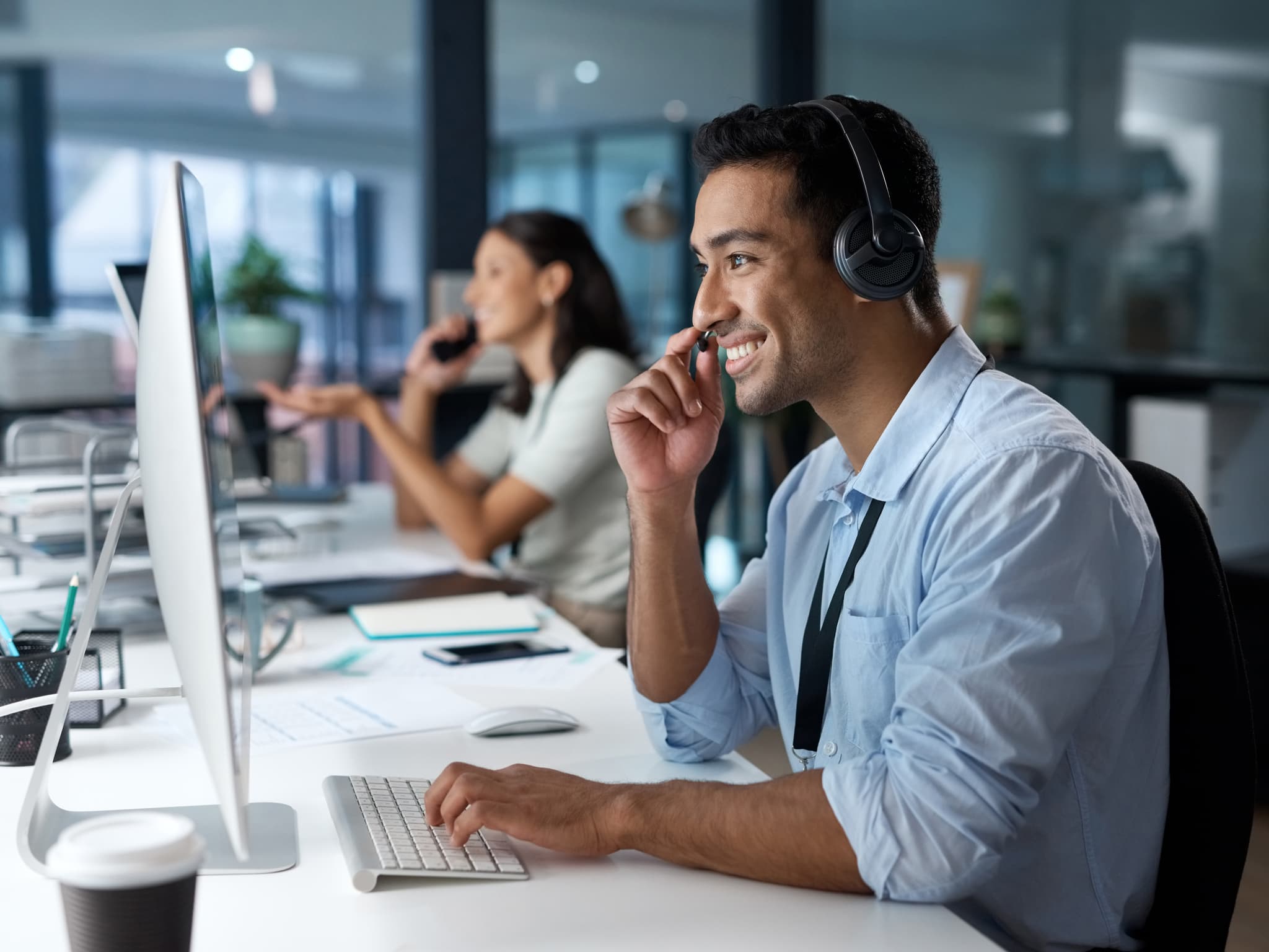 Call Center Agent Male