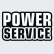 Logo von Power Service für Logowall