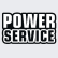 Logo von Power Service für Logowall
