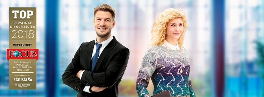 Focus Auszeichnung für Top-Personaldienstleister