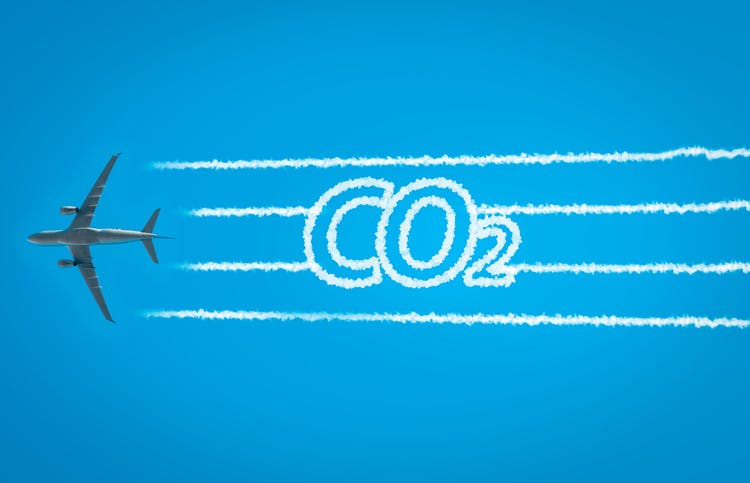 CO2-Emissionen-Flugzeug