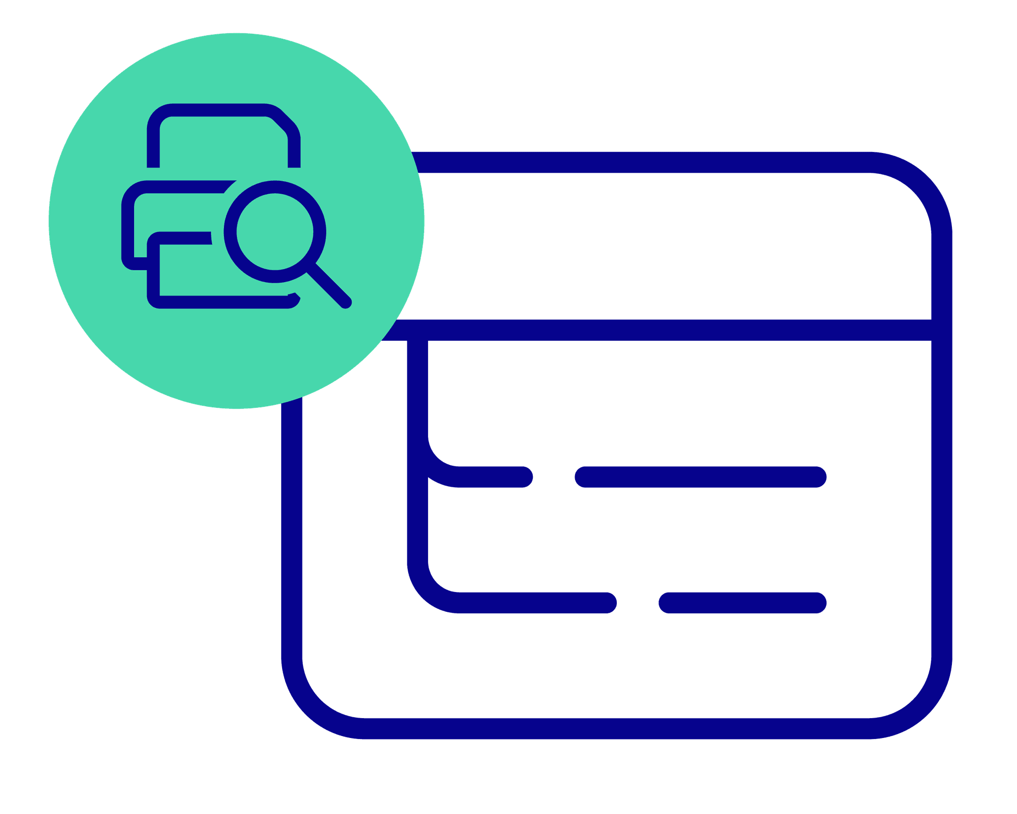 Icons Set Registrierung-JobSuchen