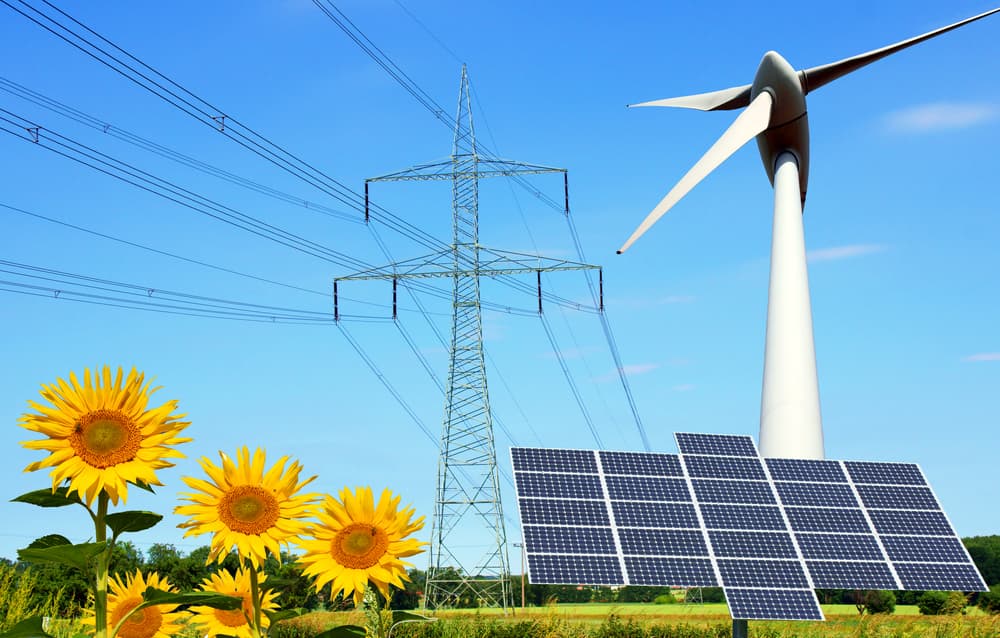 Wind- und Solarpark