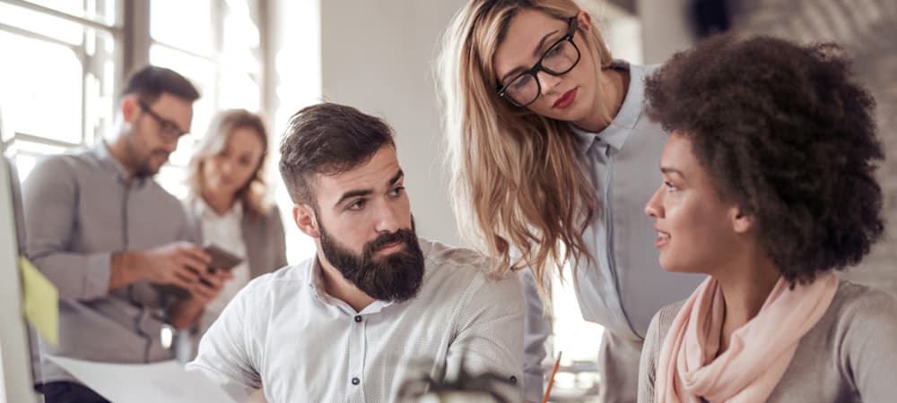 Gespräch unter Kollegen