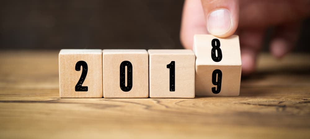 Jahreswechsel 2018/2019
